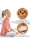 Interactive Plush Puppy Toy, Electronic Walking & Barking Dog with Tail Wagging, Stretching, Responding to Touch
