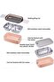 lunch Box, 2-Layer Leakproof Bento Box - 304 Stainless Steel Food Container with Compartments, Microwave Safe Large Capacity Lunch Box with Handle & Cutlery Storage - 4