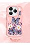 Tecno Spark 20 Pro Compatible Case Camera Protector Pink Silicone Couple Phone Case Butterfly Pattern - 2