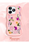 Realme Note 50 Compatible Case Camera Protector Pink Silicone Couple Phone Case Floral Pattern - 2