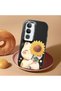 Vivo Y29 5g Compatible Case Camera Protector Black Silicone Couple Phone Case Cat Pattern - 2
