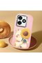 Tecno Spark 20C Compatible Case Camera Protector Pink Silicone Couple Phone Case Cat Pattern - 2