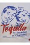 Women's White Crop T-Shirt - Enjoy Tequila 100% Cotton Crew Neck Slim Fit Crop T-Shirt - 4