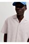 Regular Fit Beige Men's Shirt 12288594 Jjebreeze Resort Shirt - 3