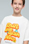 Printed T-Shirt with Crew Neck and Short Sleeves - 5