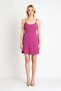 Women's Sleeveless Rope Strap A-Line Mini Dress Pool Neckline Textured Knitted Relaxed Fit Casual Modern Stylish Elegant - 4