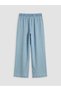 New Season Lcw Jeans Indigo High Waist Wideleg Fit Women's Jean Trousers - 6