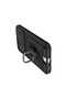 Samsung Galaxy A14 4g Compatible Case Zuma Silicone with Business Card Holder and Ring - Black - 3