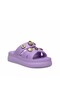 Orthopedic Comfortable Daily Beach Slippers Women's Lilac Pool and Beach Slippers - 2