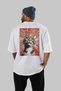For the Love of Cats 60 Cats Printed White Oversize T-Shirt 100% Cotton Unisex Cat Lover Premium Design - 4