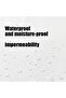 Vinyl White Marble Patterned Aluminum Plastic Wall Sticker (30X30) - 7
