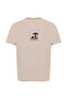 Ml Vaha 11Nat013 Stone Color Men's Short Sleeve T-Shirt