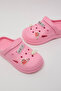 Charm Detail Slingback Clogs - 5