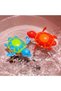 2 Pieces Wind-Up Water Floating Toy Turtle Children's Baby Bath Toy Bathtub Pool Sea Floating Toy - 6