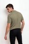 Polo Collar Short Sleeve Knitwear T-Shirt - 2