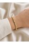 Luxury Stone-Encrusted Gold Color Bracelet - 3
