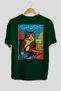 For the Love of Cats 62 Cats Printed Green Oversize T-Shirt 100% Cotton Unisex Cat Lover Premium Design