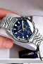 Men's Watch - Silver Color - Steel Band - Water Resistant - All Functions Active - with Special Box Tw209C2