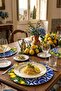Motifli Lemon 4-Piece Plate Set – Sicily Themed - 30 Cm, 3 mm Mdf, Uv Printing, Table Presentation - 3