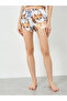 Cat Print V Neck Cami and Shorts Set - 4