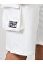 Oversized Cargo Pocket Fleece Shorts - 3