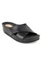 Black Gel Sole Women's Slippers 32256 Byblos Z - 2