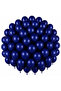 Navy Blue Color Latex Pastel Balloon (30 cm) - 50 Pieces