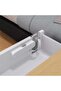 Smart Fingerprint Drawer Lock, Keyless Anti-Theft Touch Lock for Cabinets, Stores up to 16 Fingerprints, Battery-Operated, White - 8