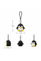 Cute Animals Set of 3 Phone Decoration Charm Strap Accessory - 4