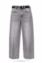 Gray Belted Baggy Jean 3010
