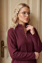 Women's Zippered High-Neck Blouse and Pants Set - 2