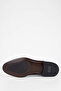 Men's Genuine Leather Brown Leather Classic Shoes - 6