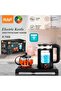 Multifunction Electric Tea Kettle Set – 1.8L Water Boiler with Glass Teapot and Base - 6