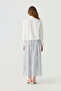 Lace Detailed Patterned Skirt Suit Azalea Suit 1755 - 6