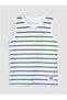 New Season Indigo Crew Neck Printed Boys' Undershirt 2-Pack - 2