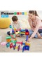 Picasso - Magnetic Marble Run Building Blocks Connecting Set (71 Pc's) - 3