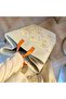 Laundry Hamper Sorter Bin, Large Foldable Linen Laundry Basket Organizer with Leather Handles, Patchwork Clothes Hamper for Dirty Laundry & Storage - 2