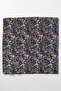 Women's Turquoise Blue Floral Patterned Stitched Writing Pad - 2