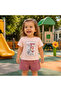 Baby Girl Floral Printed Shorts Set Summer Two-Piece Set 1-4 Years - 3