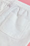 Solid Shorts with Drawstring Waist - 4