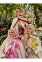 Mineleşarp Special Patterned Shawl Set |   Spring Collection 3-Color Options: Yellow, Pink, Burgundy