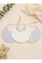 100% Cotton Double-Layer Towel Collar Set, Baby Bib Set (3 Pieces)