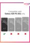 Cotton Candy Liquid Inside Velvet Matte Silicone Case for Samsung Galaxy S20 Fe - 4