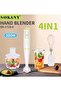 sokany Multi Function 4 in 1 Portable Electric Juicer Electric Hand Stick Blender HandHeld Food Chopper - 2