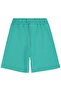 Basic Have Fun Printed Shorts for Ages 6-9 - Green - 2