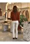 Jeans Cotton Lycra Fabric High Waist Spanish Paca Trousers - 3