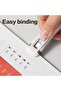 Clam Clip Dispenser 40sh 16mm Clip White - 2