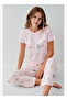 Rolypoly rp3810-s women's short sleeve pajama set - 3