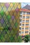 Decorative Colored Stained Glass-Like Transparent Glass Foil |   Self-Adhesive – Frosted Glass Look - 2