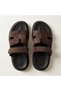 Women's Velcro Strap Suede Slippers Comfortable Sole Orthopedic Summer Casual Comfortable Non-Slip Sole Lightweight Stylish - 3